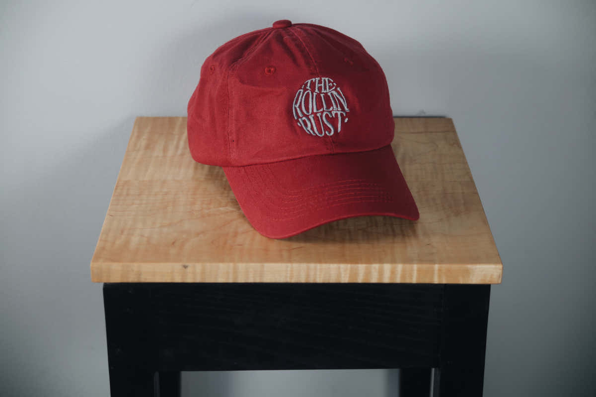 The Dad Cap — Red front
