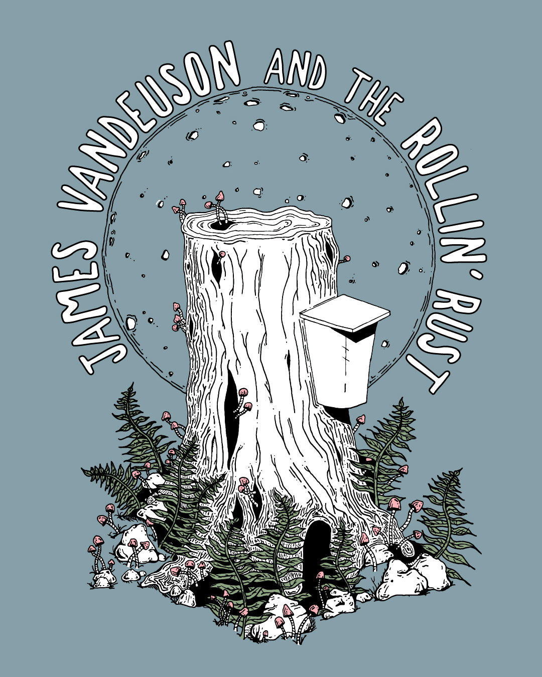 Rollin' Rust Band T-Shirt