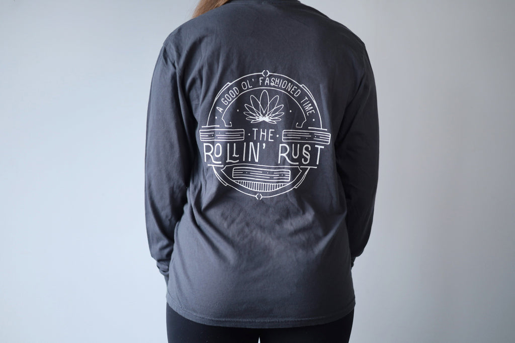 Rollin' Rust Long Sleeve T - "Old Timey"