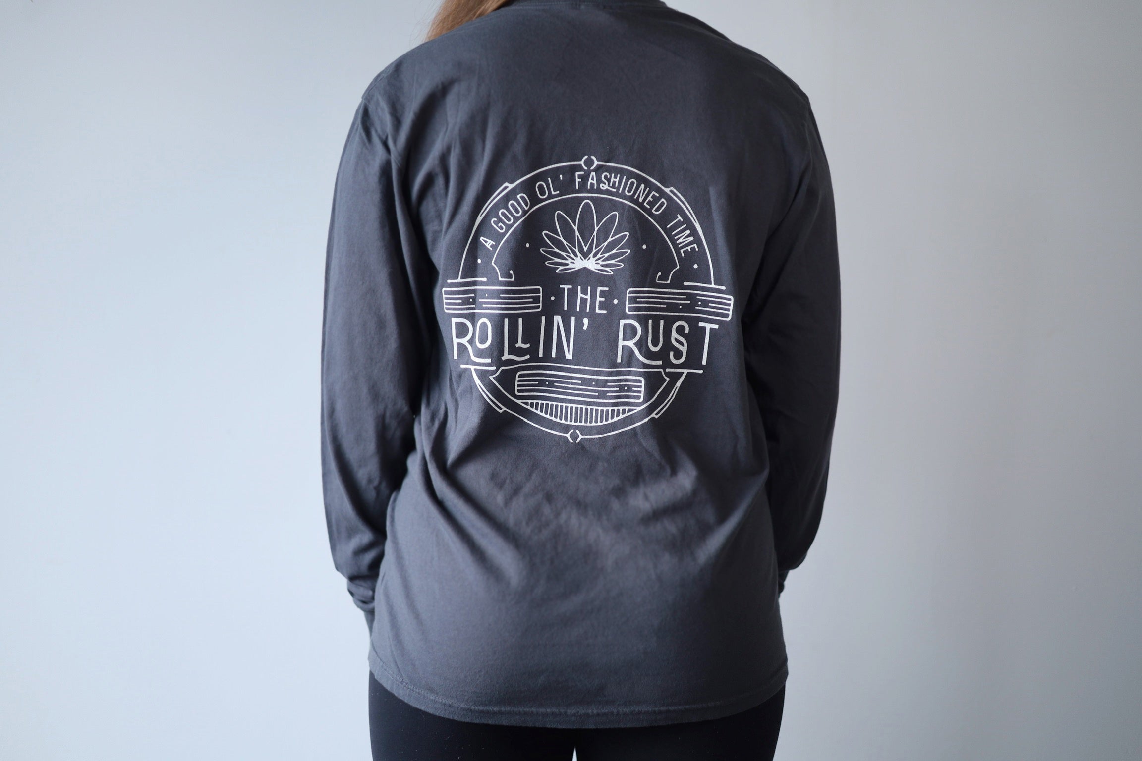 Rollin' Rust Long Sleeve T - "Old Timey"