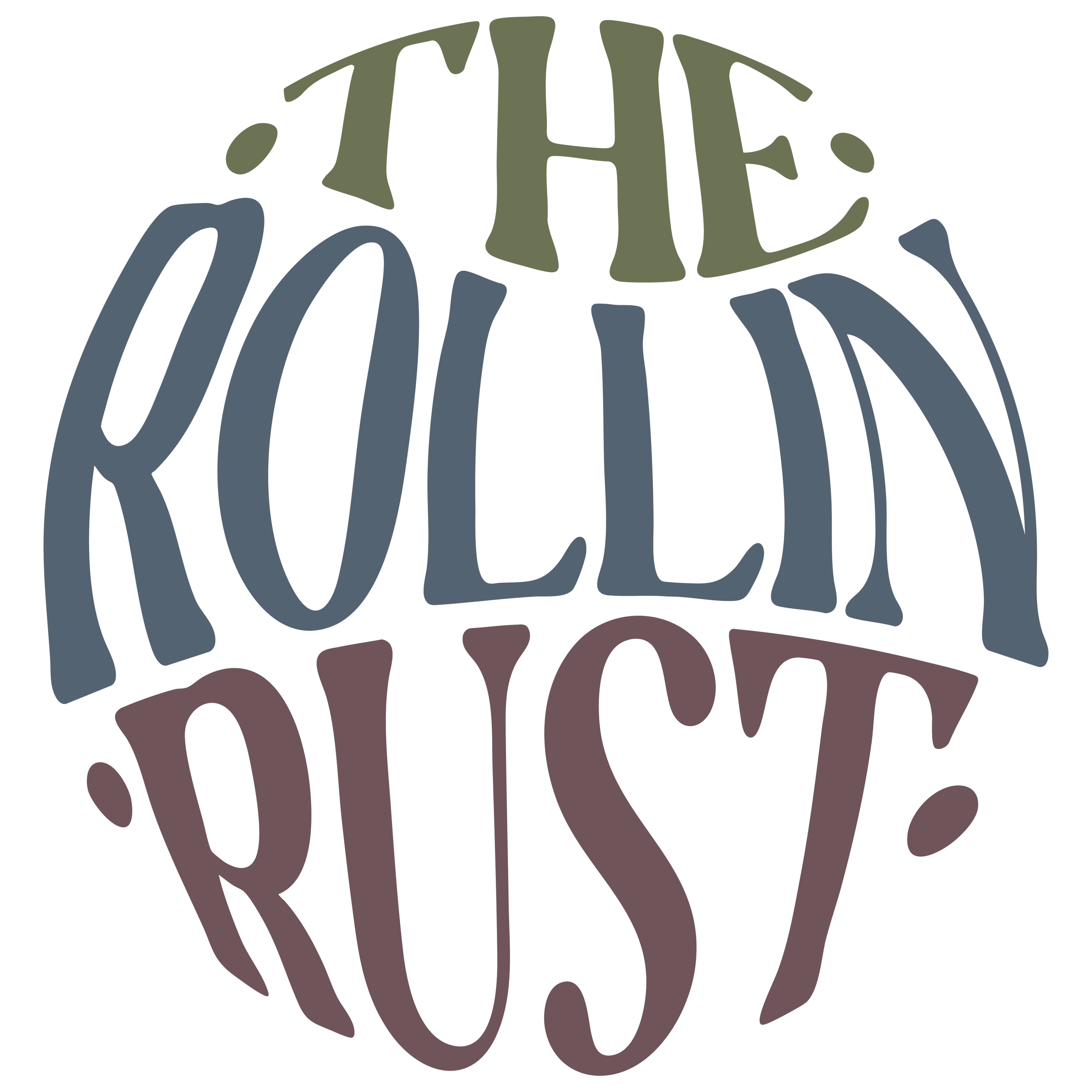 Rollin' Rust 3 Color Hoodie