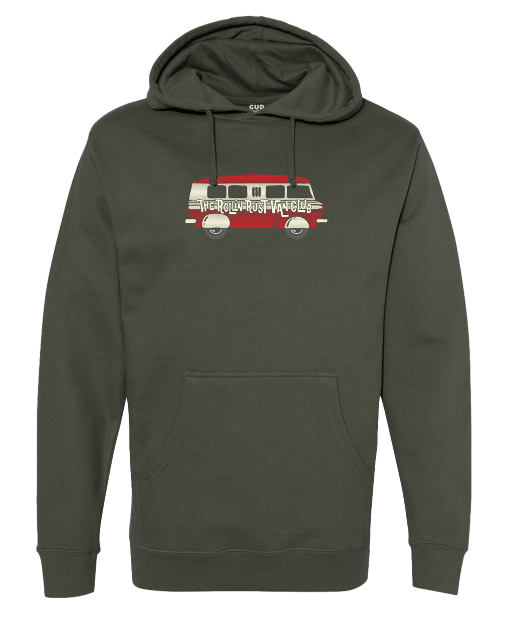 The Rollin' Rust Van Club Hoodie