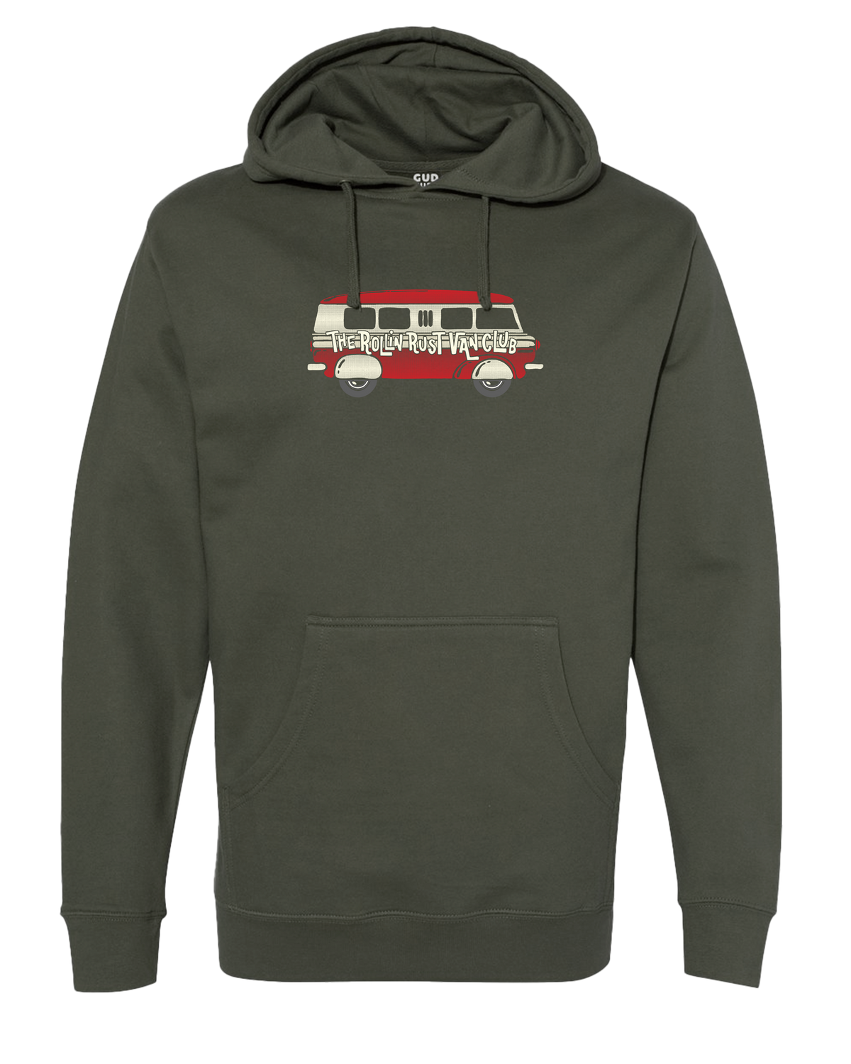 The Rollin' Rust Van Club Hoodie