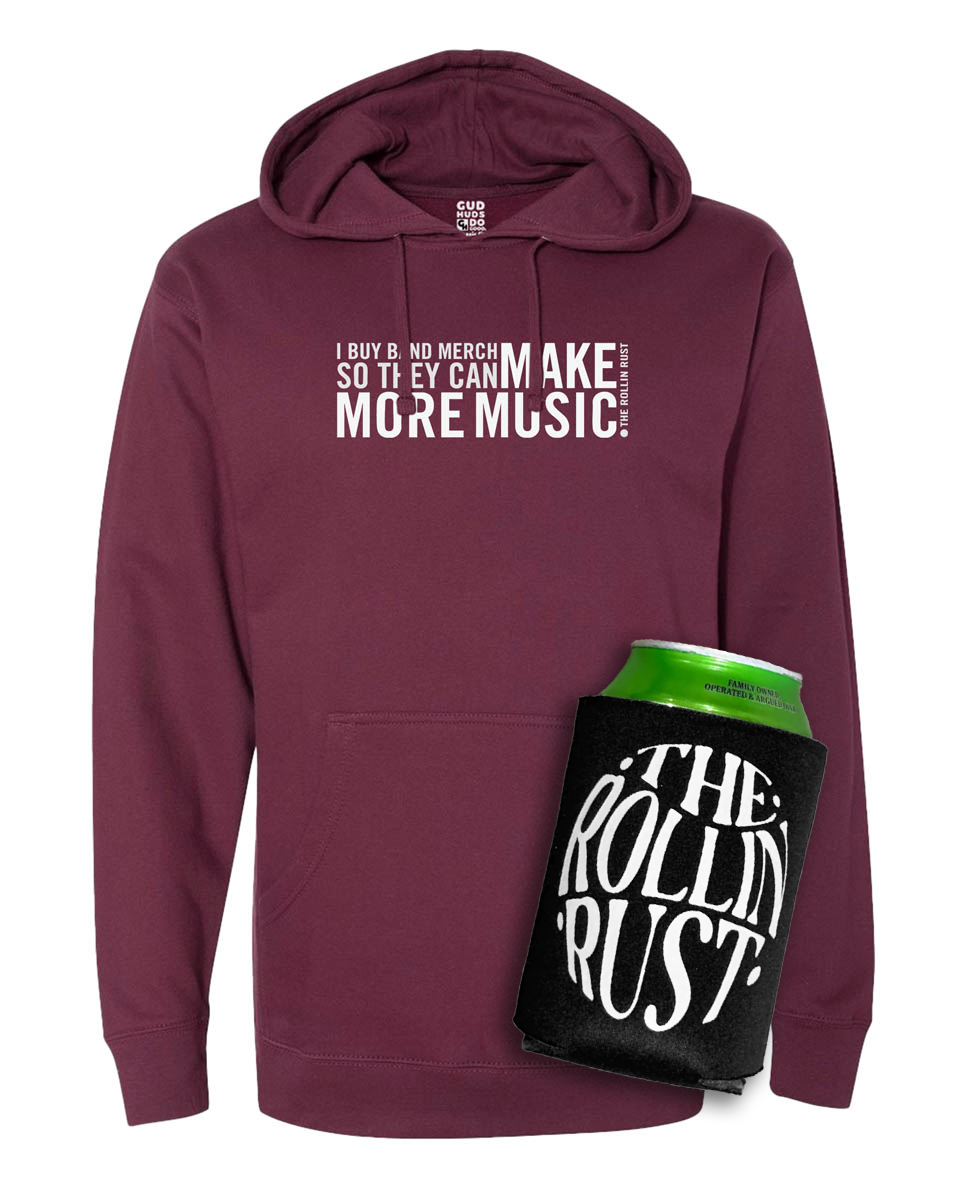 "Make More Music" Hoodie+Koozie