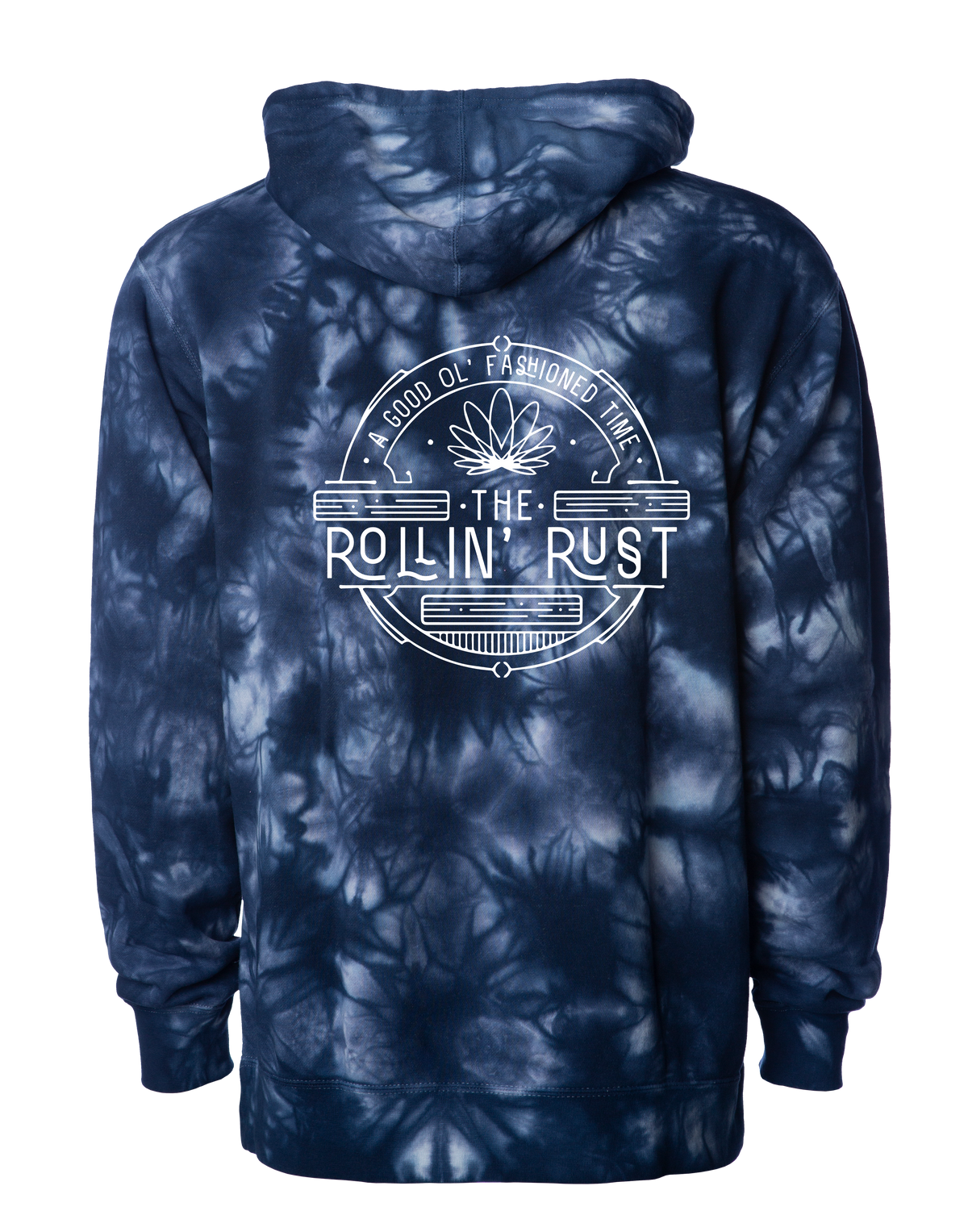 Tie Dye Blue back