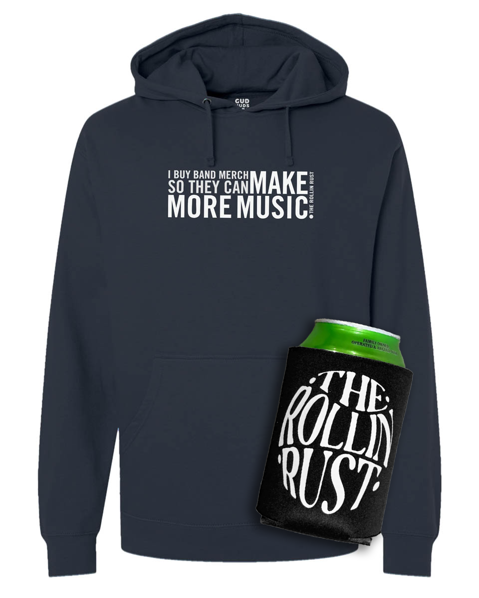 "Make More Music" Hoodie+Koozie