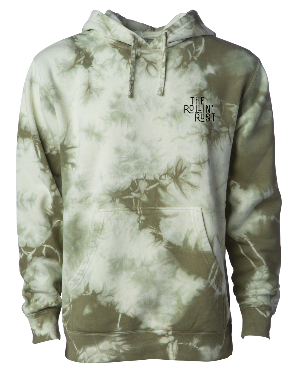 Tie Dye Olive front #color_Tie_Dye_Olive