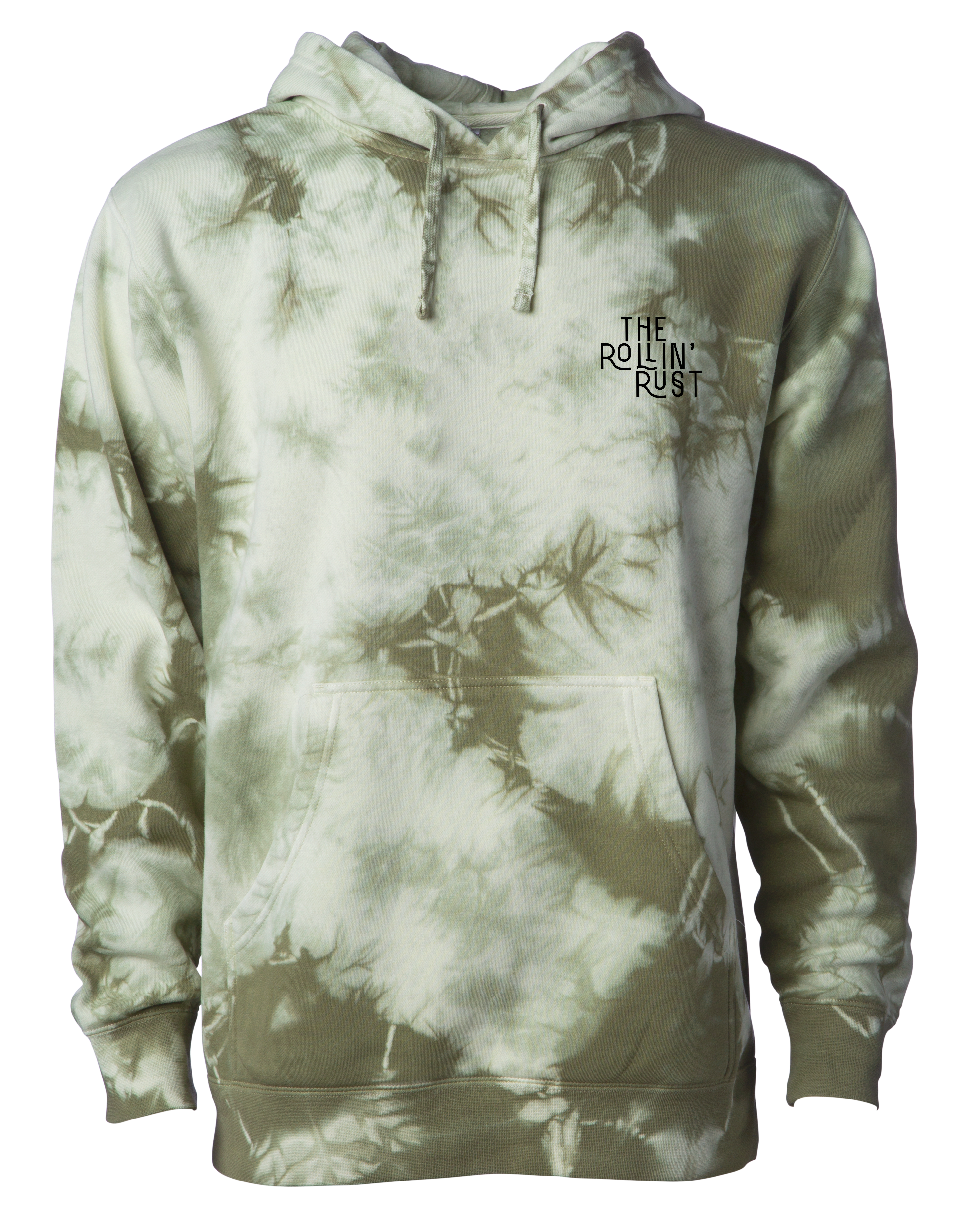 Tie Dye Olive front