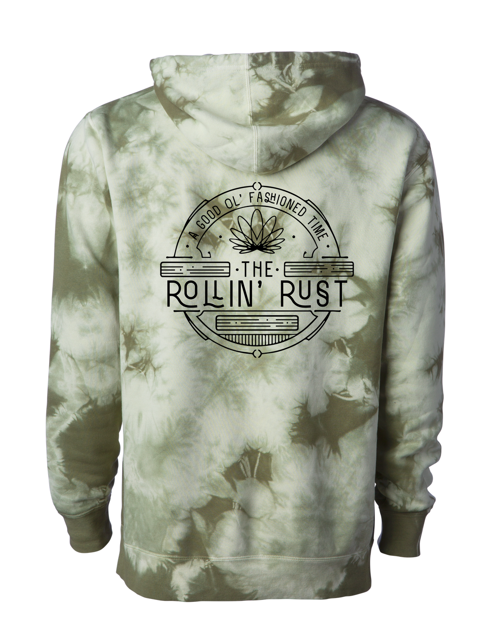 Tie Dye Olive back #color_Tie_Dye_Olive
