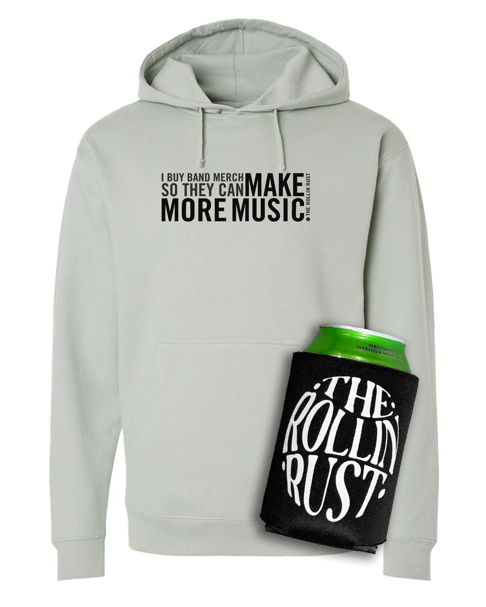 "Make More Music" Hoodie+Koozie