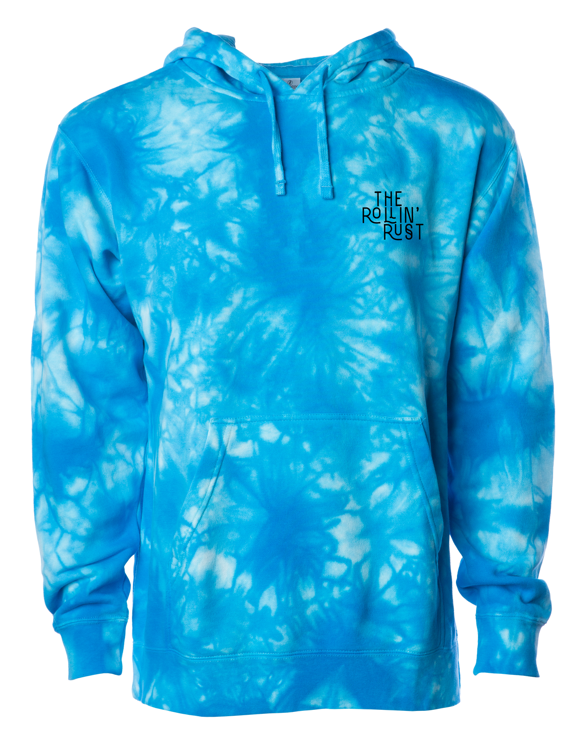 Tie Dye Sky Blue front