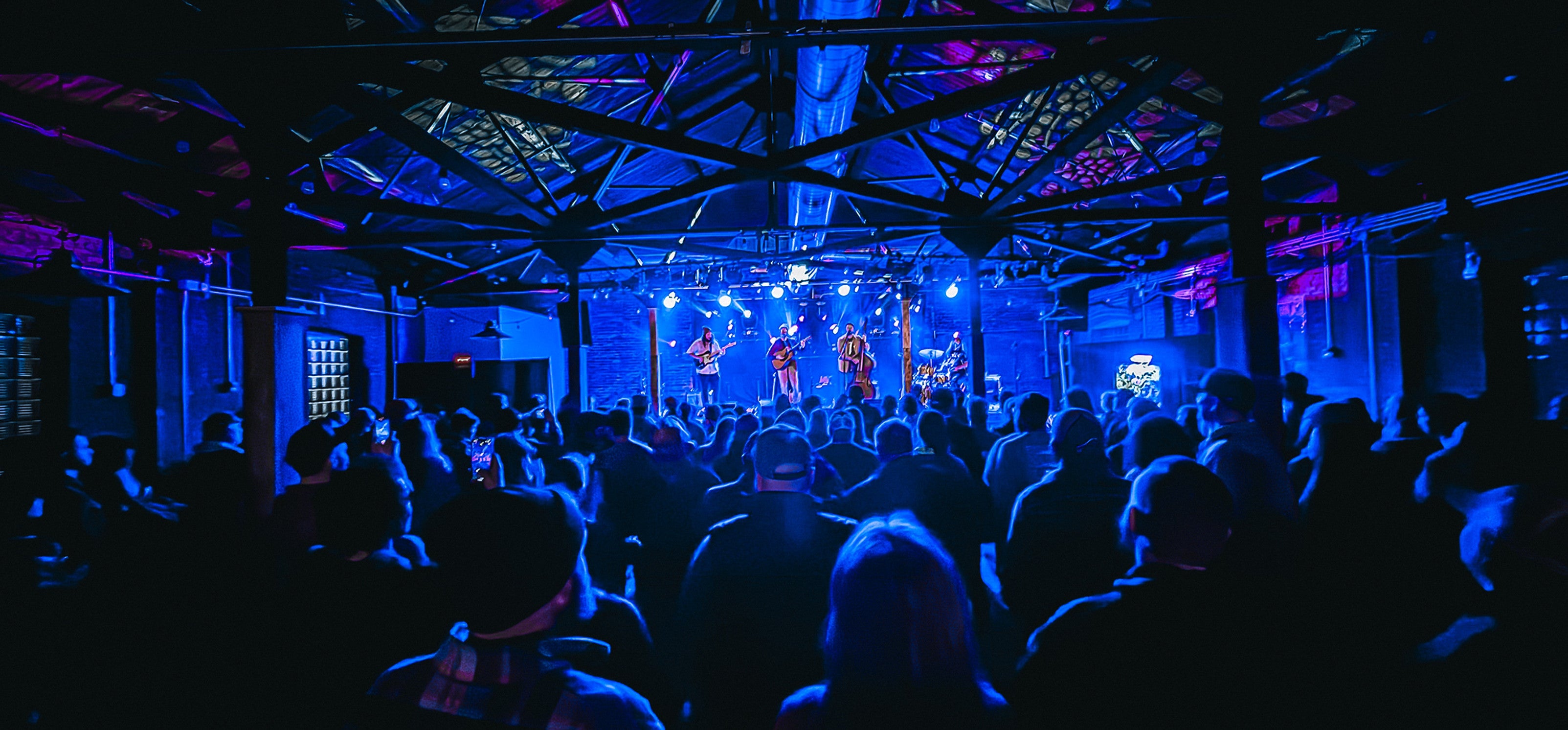 The Rollin' Rust performing live for a crowd