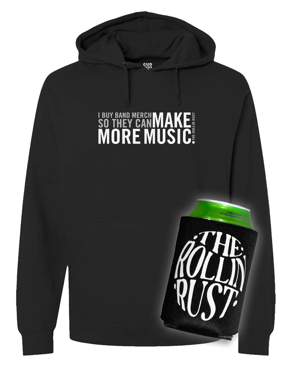 "Make More Music" Hoodie+Koozie