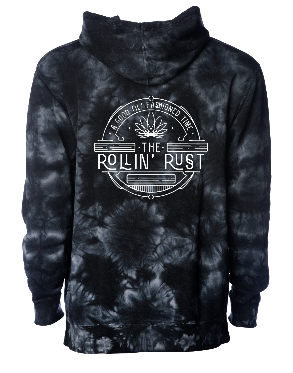 Tie Dye Black back