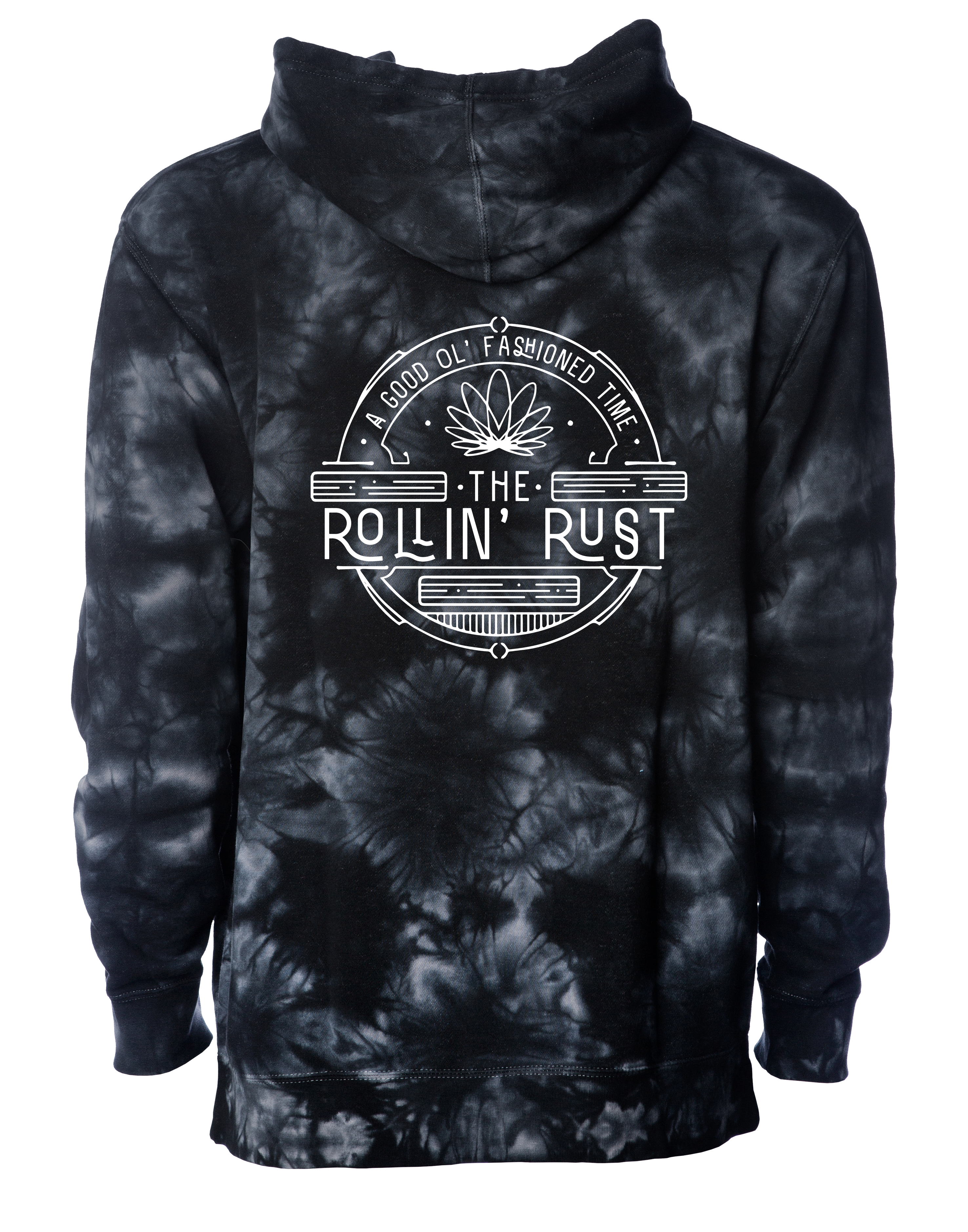 Tie Dye Black back