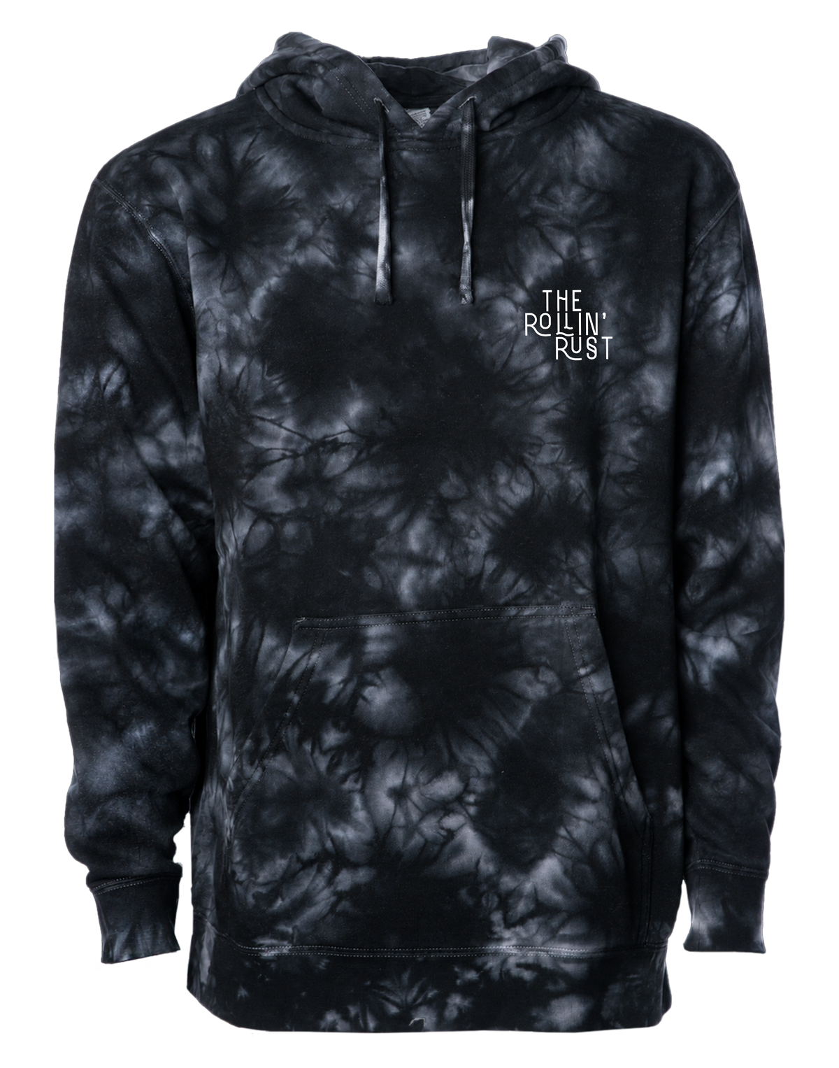 Tie Dye Black front