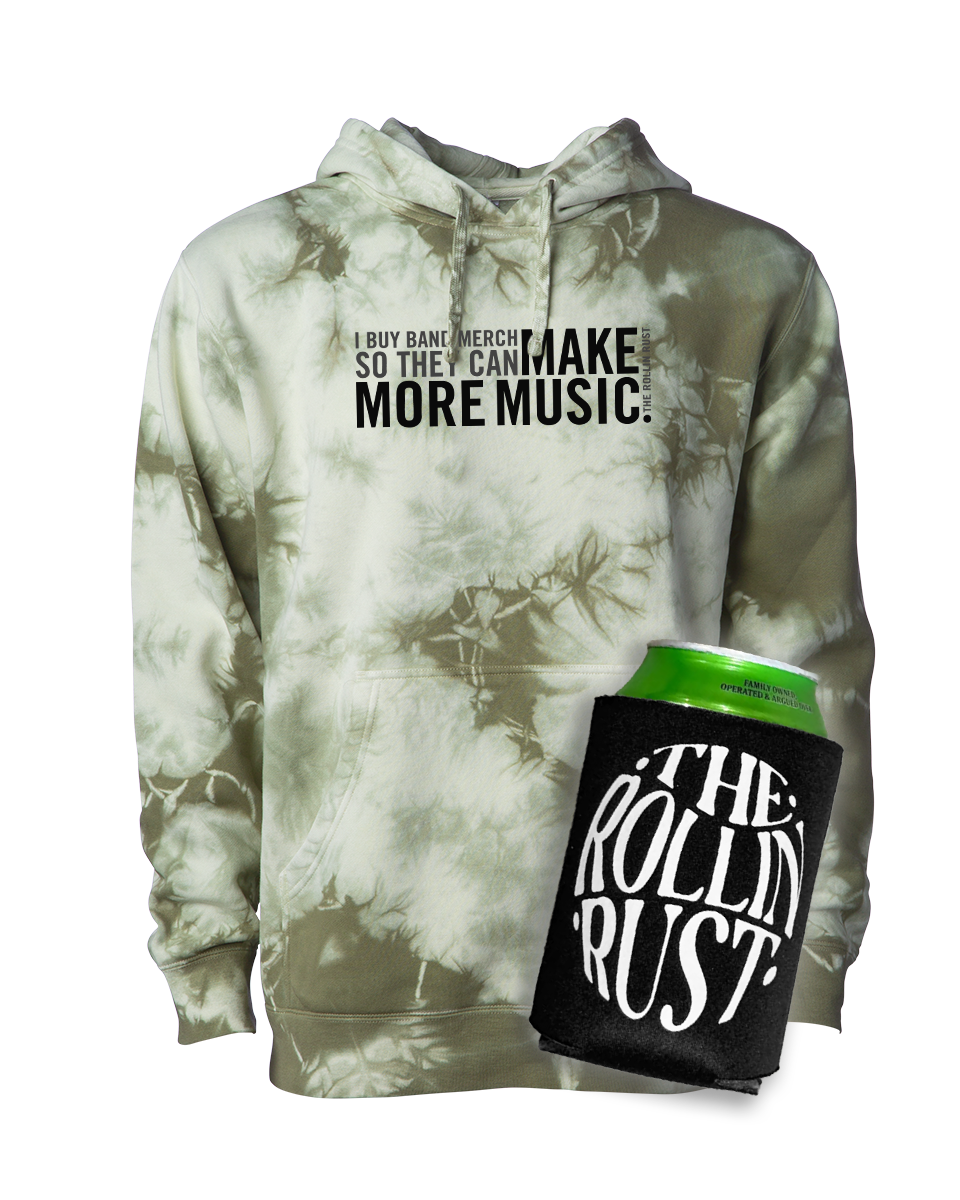 "Make More Music" Hoodie+Koozie
