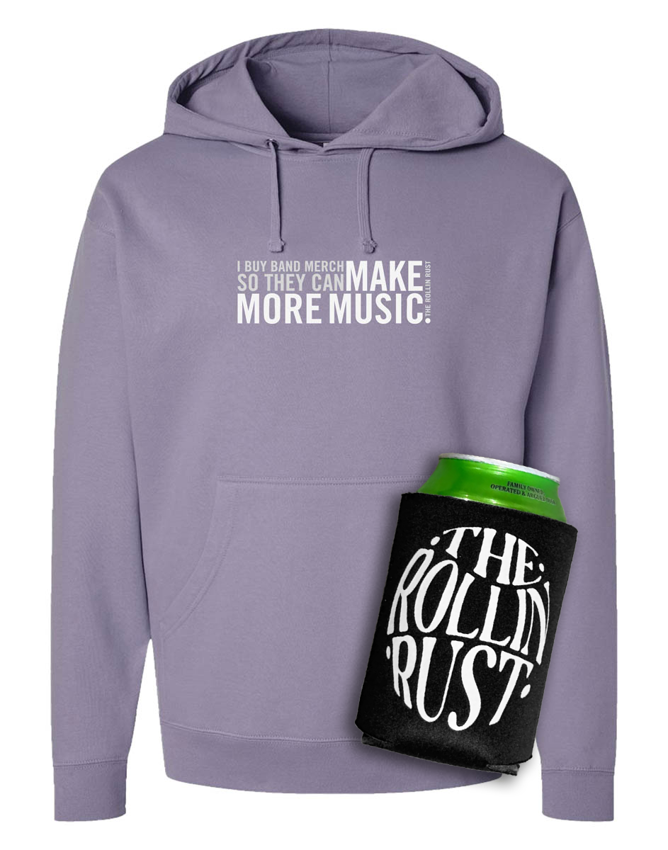 "Make More Music" Hoodie+Koozie