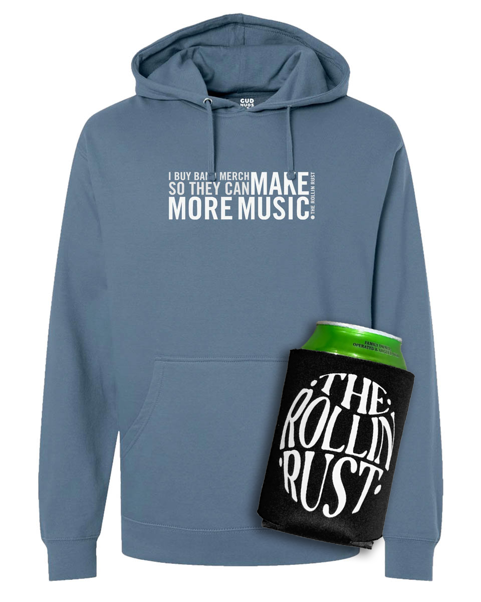 "Make More Music" Hoodie+Koozie
