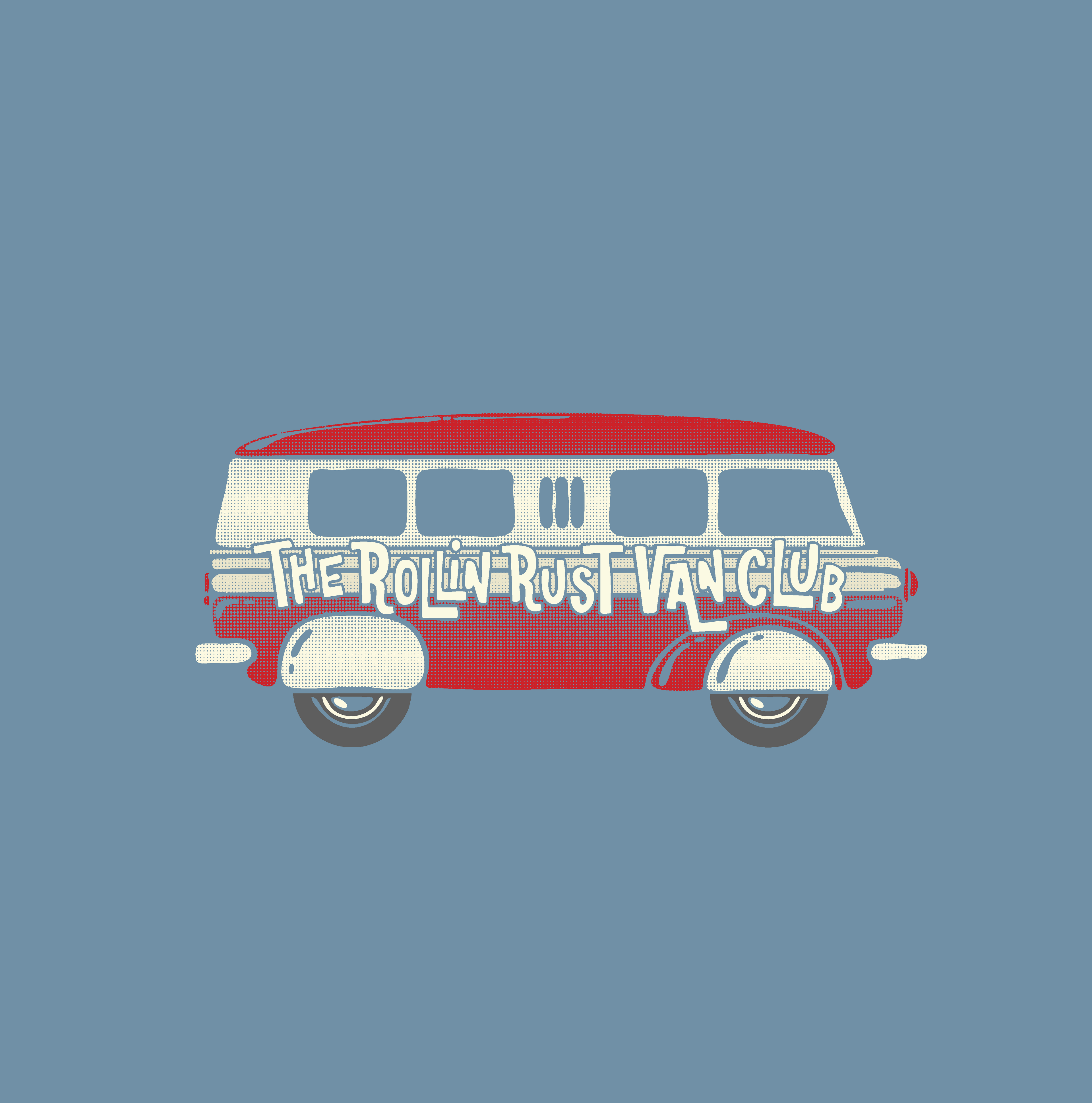 The Rollin' Rust Van Club T-Shirt